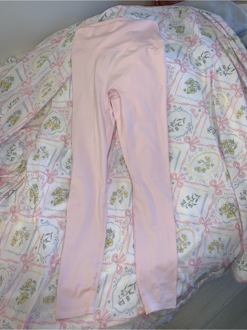 Light Pink High-Waist Leggings